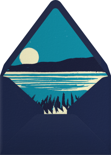 Seaside Fireworks - Paperless Post Envelope