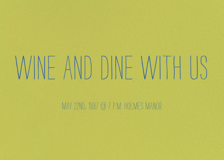 Chartreuse Cold Press - Celebration Invitation by Paperless Post