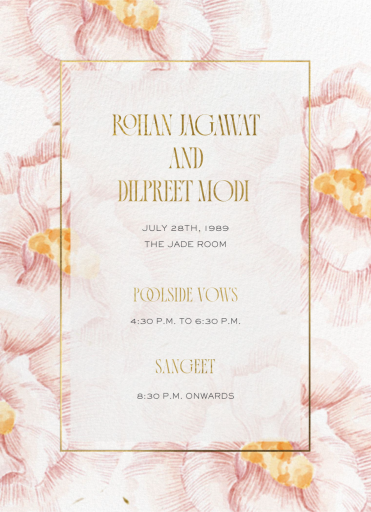 Pink Petals by Sketch Design Studio