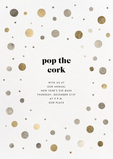 Eclisse - Holiday Party Invitation by Kelly Wearstler