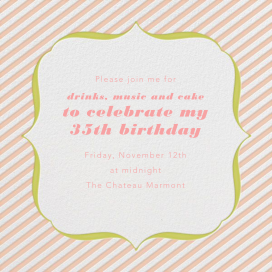 Circus Stripe by Paperless Post