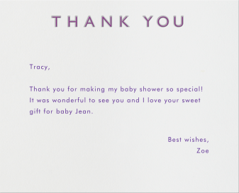 Double Thank You by Paperless Post