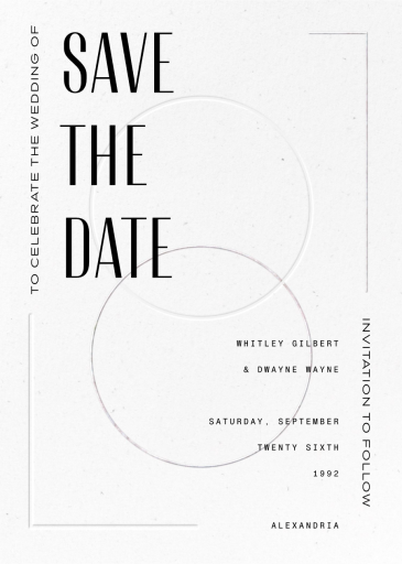 Interplay - Save the Date by Paperless Post