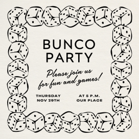 Rolling Dice - Get-Together Invitation by Paperless Post