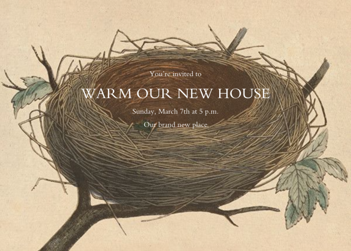 Aerie - Party Invitation by John Derian