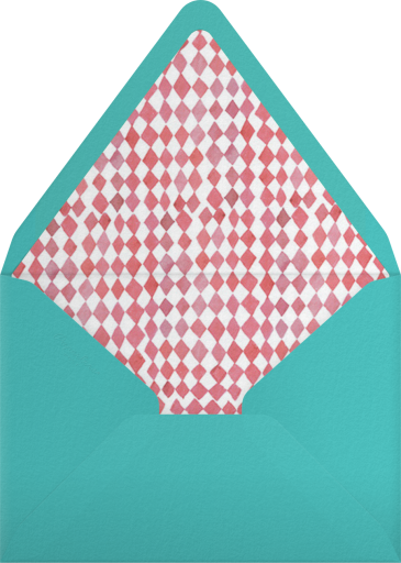 Birthday Crest - Happy Menocal Envelope