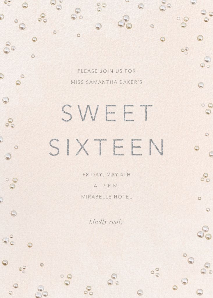 Akoya Birthday Invitation Send online instantly RSVP tracking