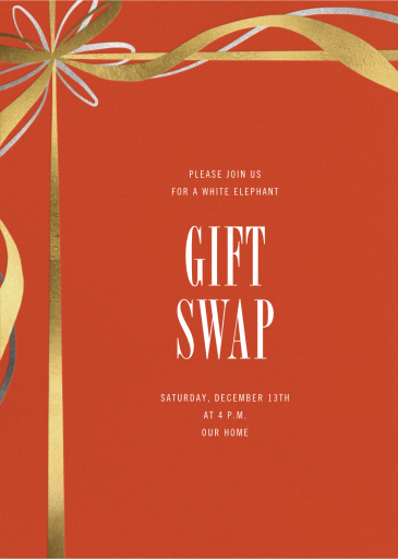 Proudly Present - Holiday Party Invitation by Paperless Post