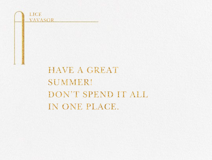 Béranger - Stationery by Paperless Post