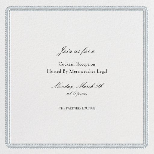 Dashwood - Cocktail Party Invitation by Paperless Post