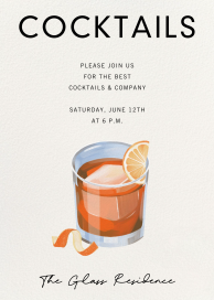 Cocktails and Company - Cocktail Party Invitation by Paperless Post