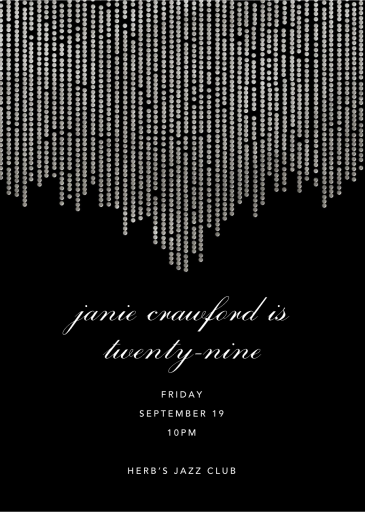 Josephine Baker - Birthday Invitation by Paperless Post