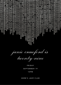 Josephine Baker - Birthday Invitation by Paperless Post