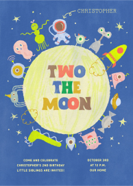 Interplanetary (Two) - Birthday Invitation by Paperless Post
