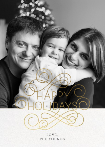 Holiday Frontispiece by Paperless Post