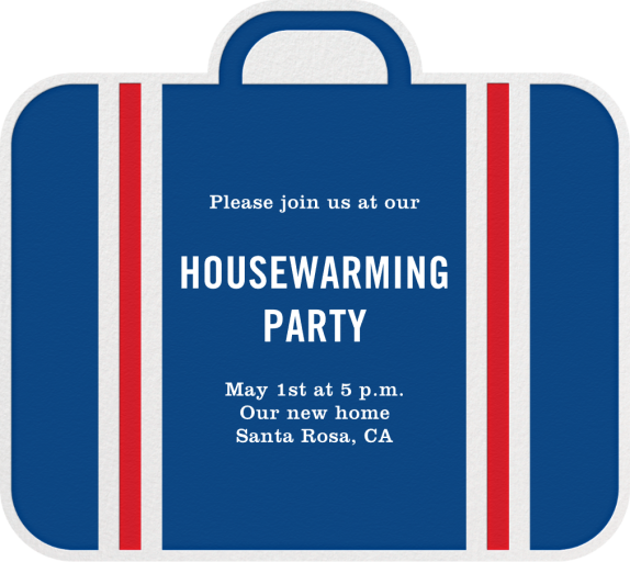 Get Packing - Housewarming Invitation by Jonathan Adler