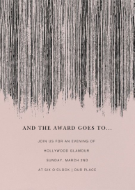 Strie - Viewing Party Invitation by Kelly Wearstler