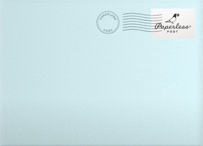 Snowy Cities - Petit Collage Envelope