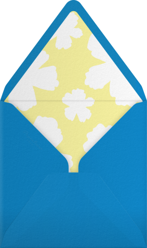 Floral Shirts Only - Paperless Post Envelope