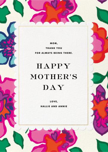 Floral Punch - Greeting Card by kate spade new york