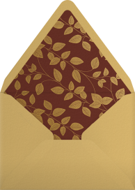 Nouveau Foliage - Paperless Post Envelope