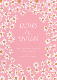 Among the Daisies - Birthday Invitation by Mr. Boddington's Studio