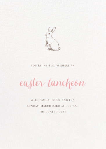 Ivory Plain - Easter Invitation by Paperless Post