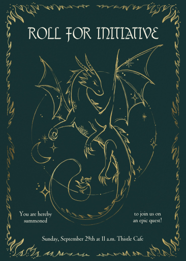Dragon Tale - Get-Together Invitation by Paperless Post