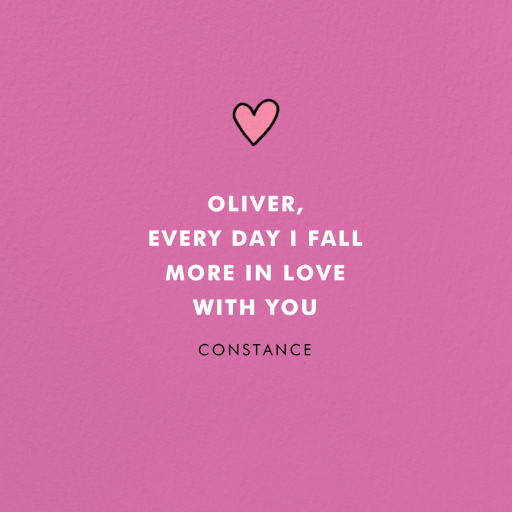 Sweet Pair - Greeting Card by Hello!Lucky - Back