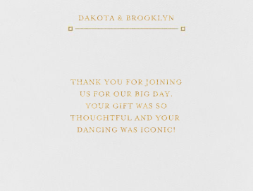 Candela (Thank You) by Crane & Co.