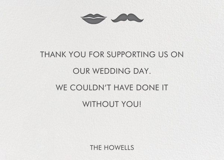 Lips and Stache (Stationery) by Jonathan Adler