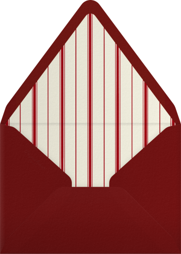 Photo Holiday Wreath Frame Card Envelope