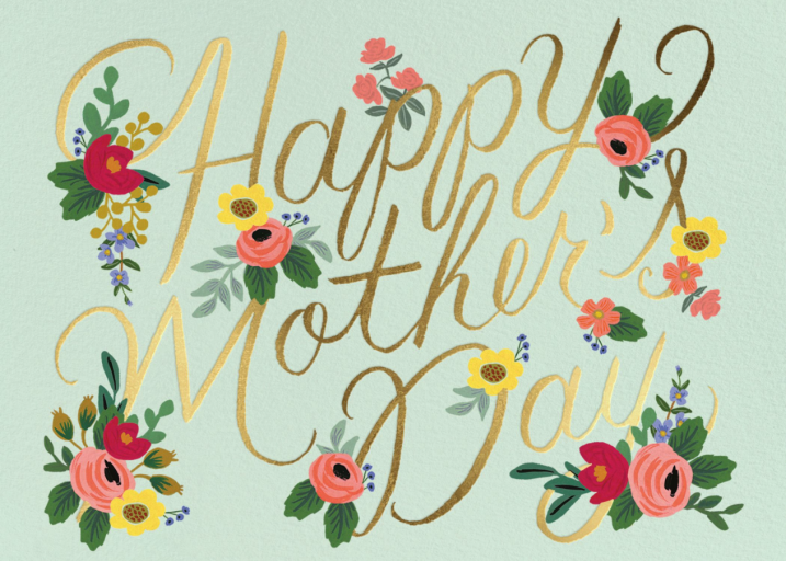 Rosa Clusters - Greeting Card by Rifle Paper Co.