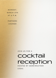 Color Melt - Corporate Reception Invitation by Paperless Post