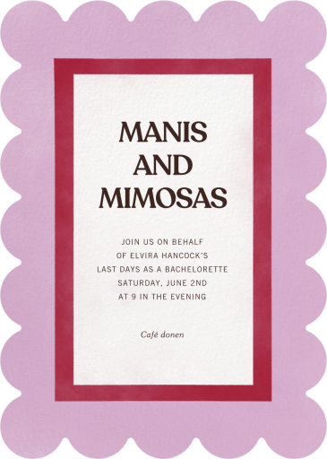 Bubble Up - Bachelorette Party Invitation by Paperless Post