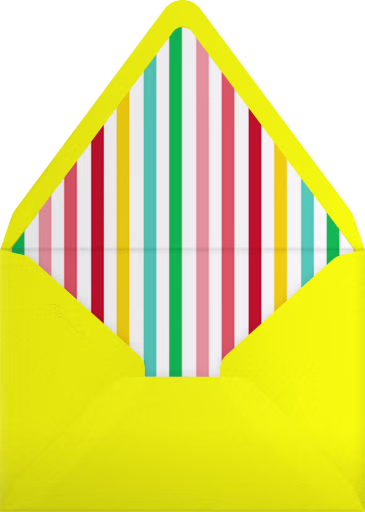 Colorful Stripes - Hello!Lucky Envelope