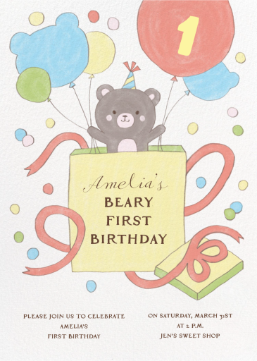 First Teddy by Paperless Post