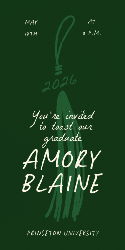 Turn the Tassel - Graduation Party Invitation by Paperless Post