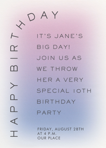 Warm Haze by Paperless Post