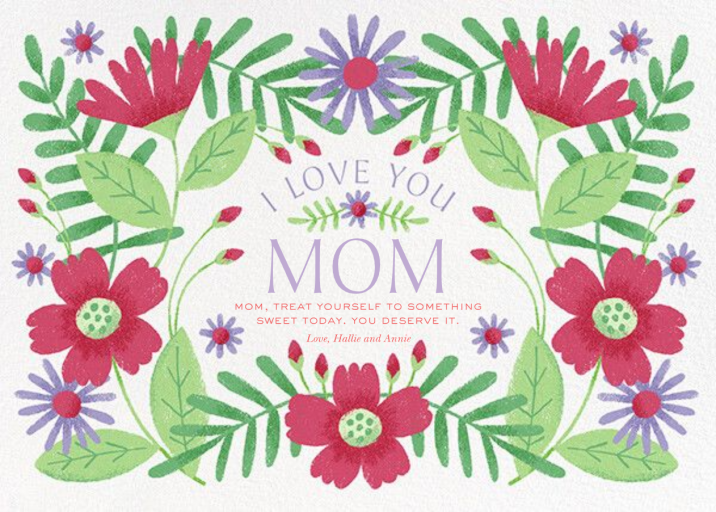 Maternal Garden - Mother's Day Card by Paperless Post