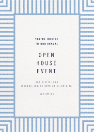 Seersucker Stripe - Business Event Invitation by kate spade new york