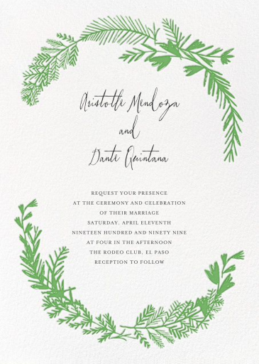 Miss Mimi Margeaux II - Wedding Invitation by Mr. Boddington's Studio