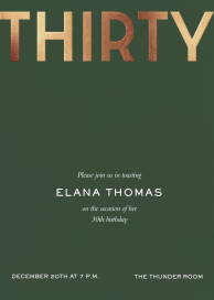 Golden Age by Paperless Post