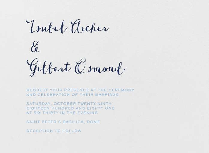 Miller - Wedding Invitation by Crane & Co.