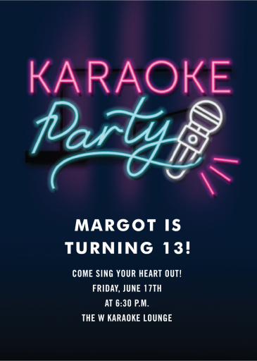 Karaoke Glow by Cheree Berry Paper & Design