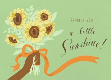 Handful of Sunshine - Sympathy Card by Paperless Post