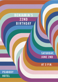 Restart - Birthday Invitation by Jonathan Adler