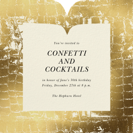 Glam Croc - Birthday Invitation by kate spade new york