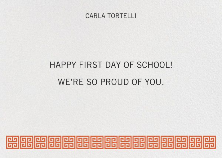 Greek Key (Stationery) - Stationery by Jonathan Adler