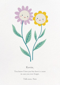 Side by Side - Greeting Card by Little Cube